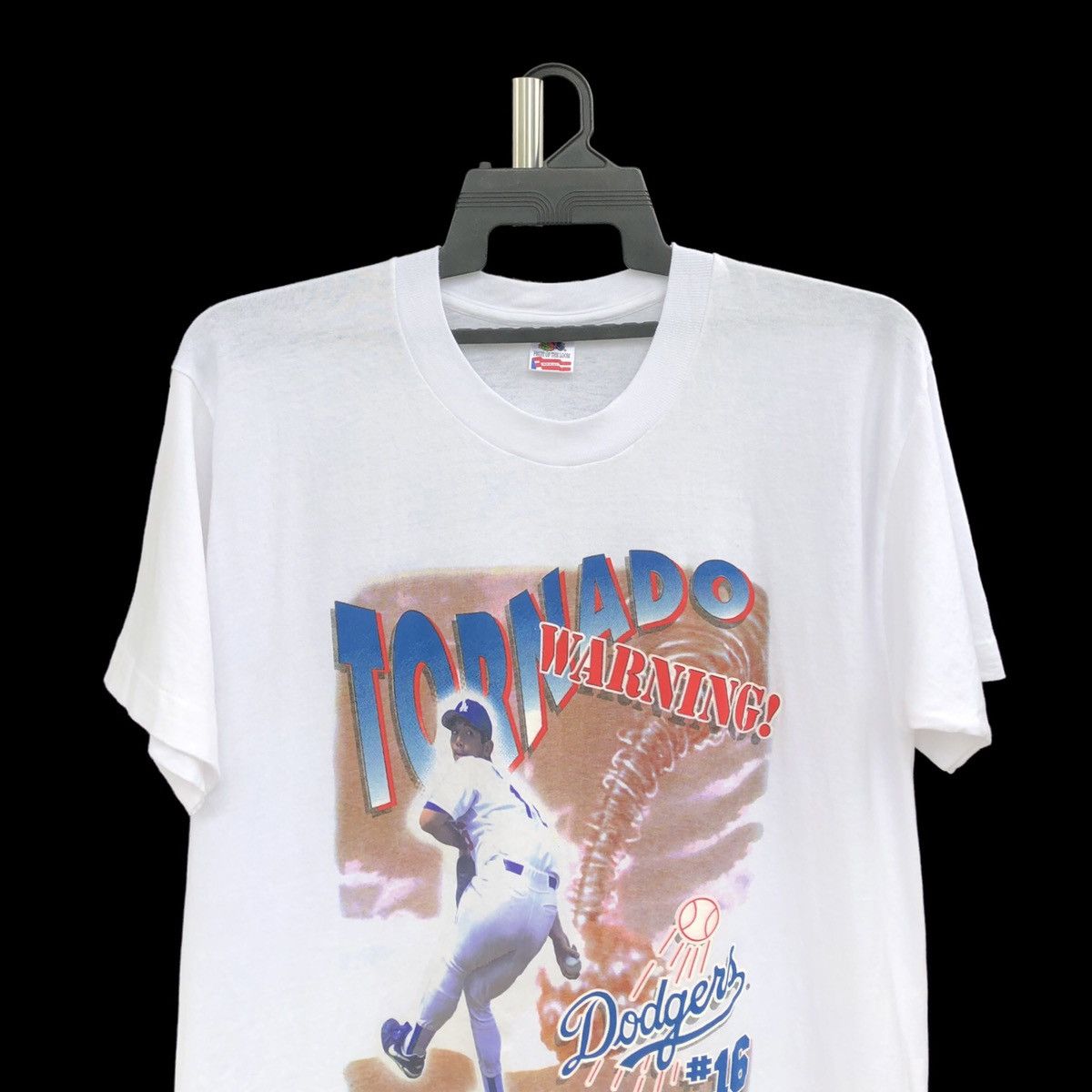 MLB 🔥Vintage 90s MLB Los Angeles Dodgers Hideo Nomo T-shirt Size US L / EU 52-54 / 3 - 4 Thumbnail