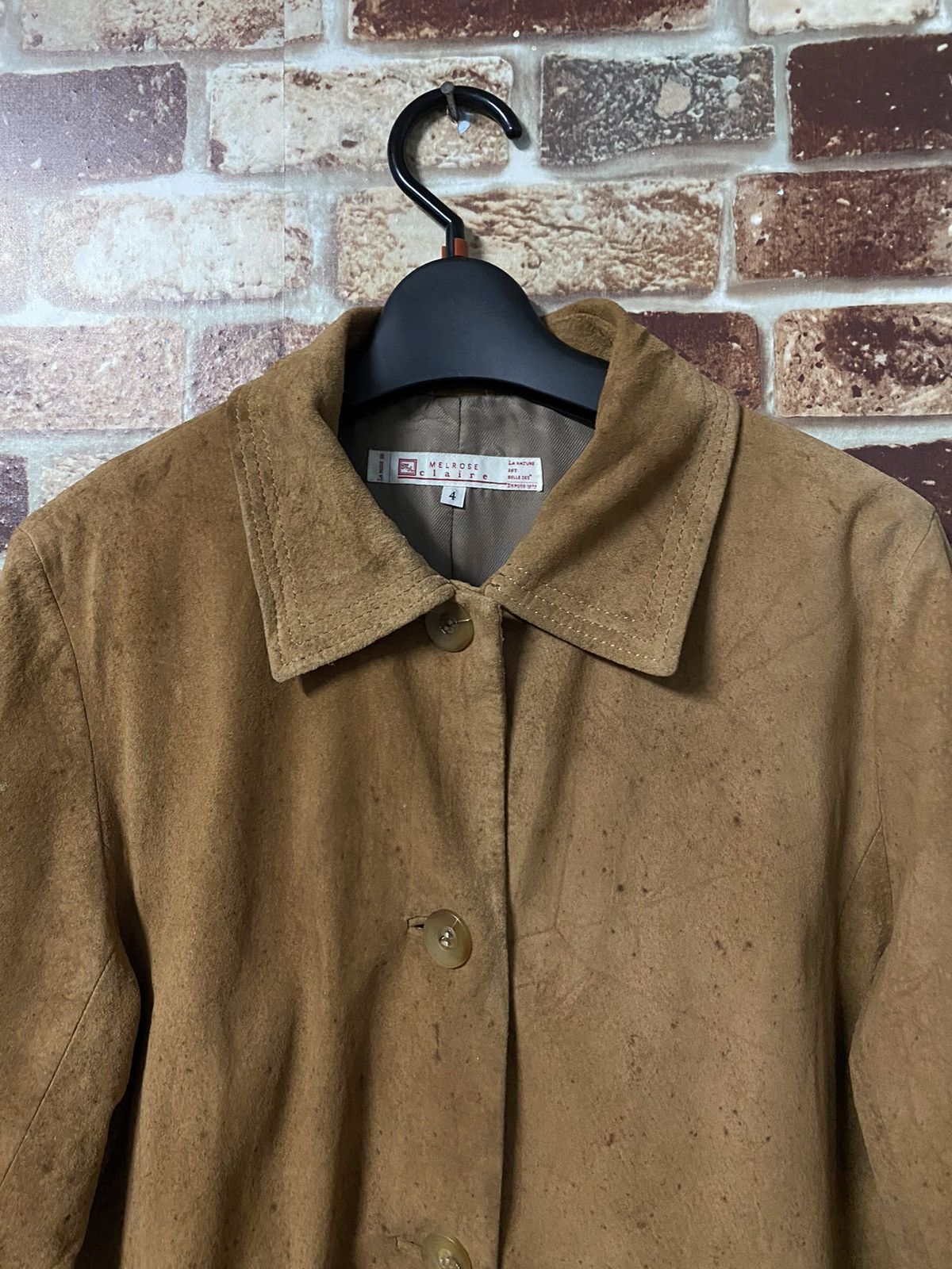 Leather × Melrose MELROSE CLAIRE LEATHER JACKET Size US M / EU 48-50 / 2 - 5 Thumbnail