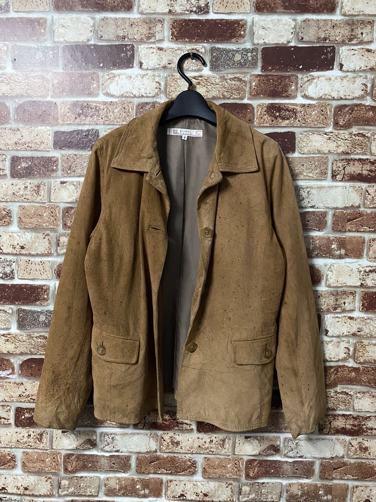 Leather × Melrose MELROSE CLAIRE LEATHER JACKET Size US M / EU 48-50 / 2 - 3 Thumbnail