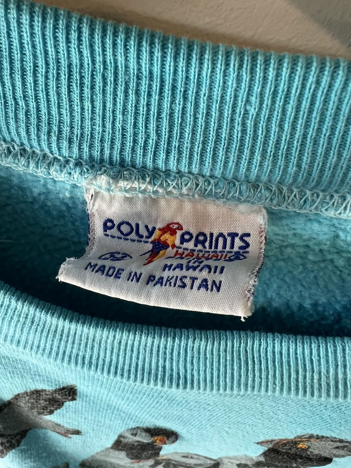 Vintage Vintage 1985 Poly Tees Alaska Crewneck Size US S / EU 44-46 / 1 - 3 Thumbnail