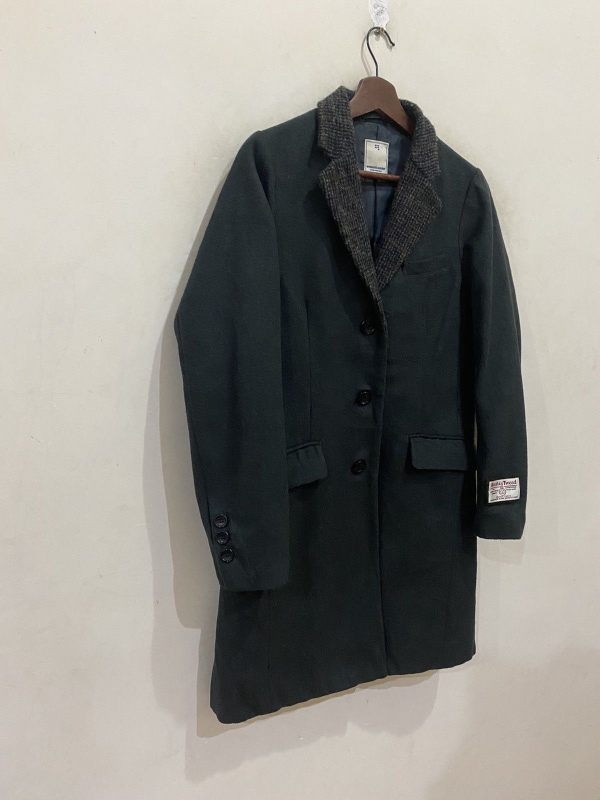 Harris Tweed SEVENDAY SUNDAY x HARRIS TWEED LONG COAT Size US M / EU 48-50 / 2 - 3 Thumbnail