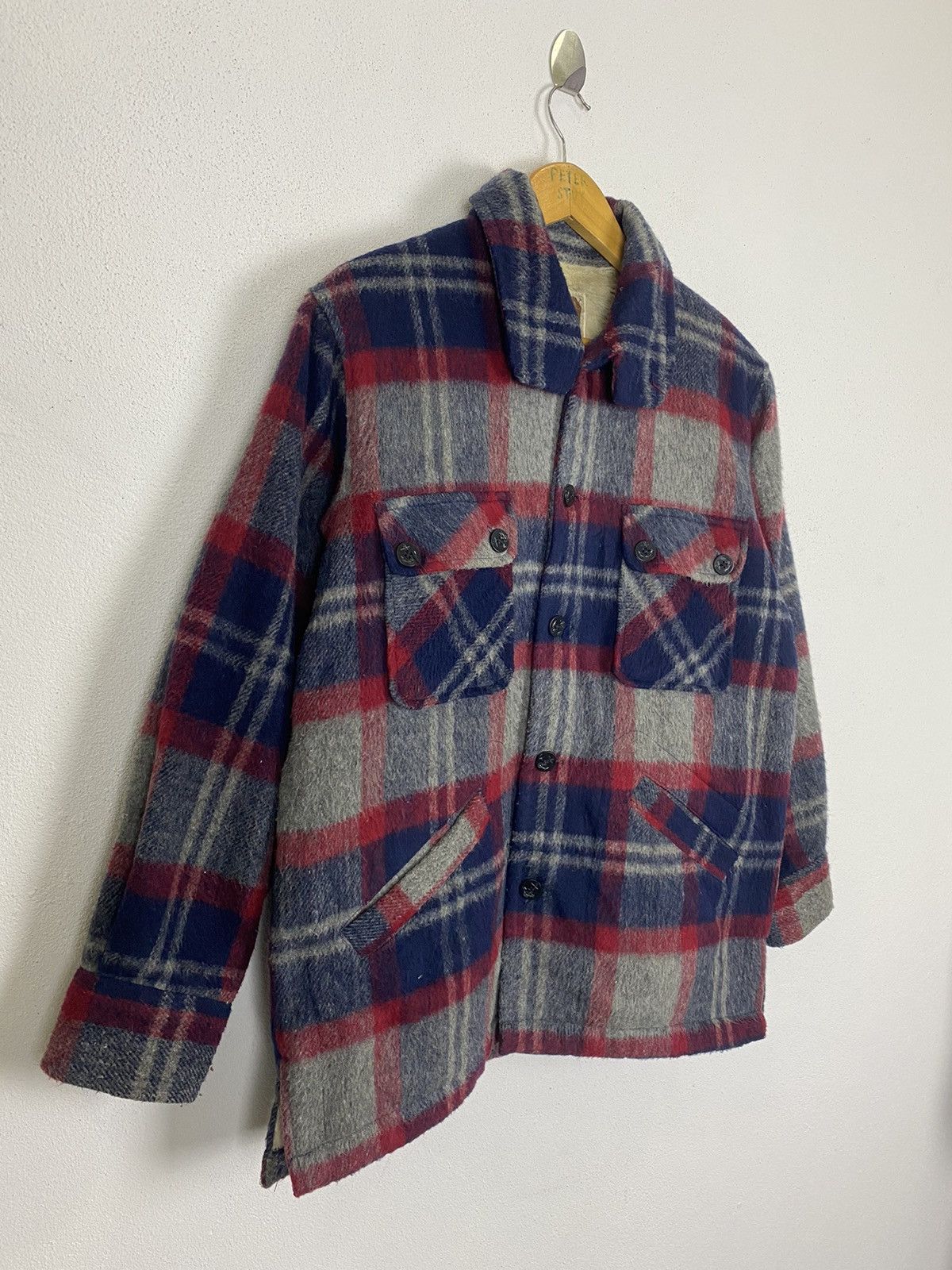Country Road × Flannel × Vintage COUNTRY WEAR FOR YOUNG AMERICAN TARTAN JACKET FLANNEL Size US M / EU 48-50 / 2 - 3 Thumbnail