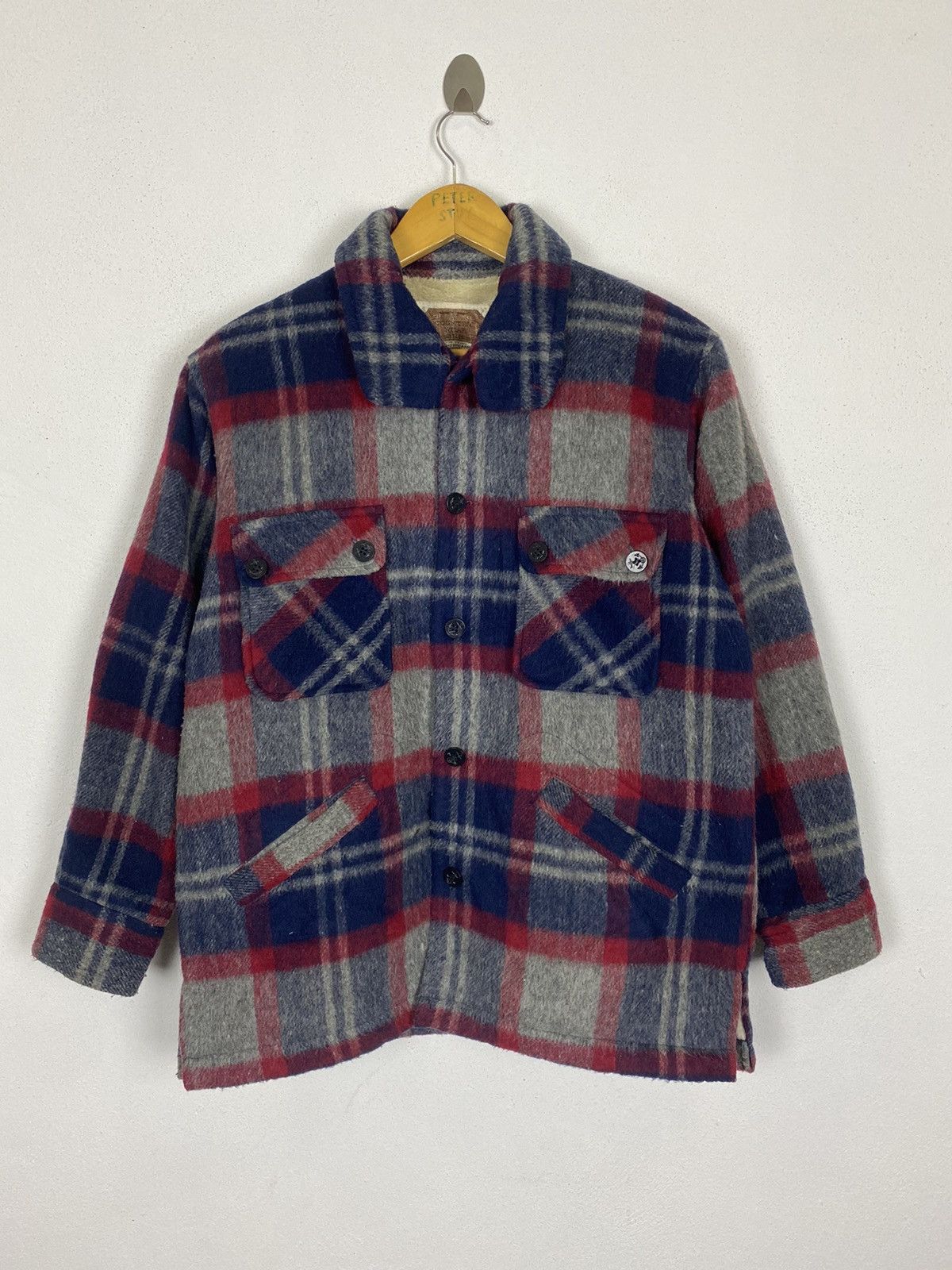 Country Road × Flannel × Vintage COUNTRY WEAR FOR YOUNG AMERICAN TARTAN JACKET FLANNEL Size US M / EU 48-50 / 2 - 1 Thumbnail