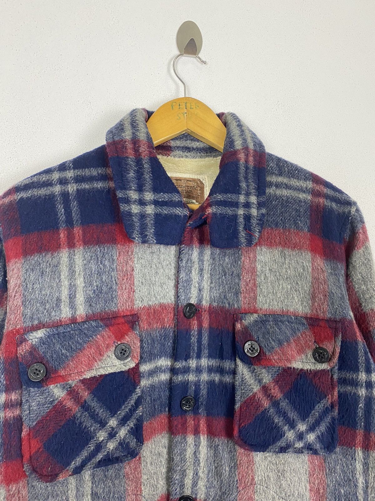 Country Road × Flannel × Vintage COUNTRY WEAR FOR YOUNG AMERICAN TARTAN JACKET FLANNEL Size US M / EU 48-50 / 2 - 5 Thumbnail