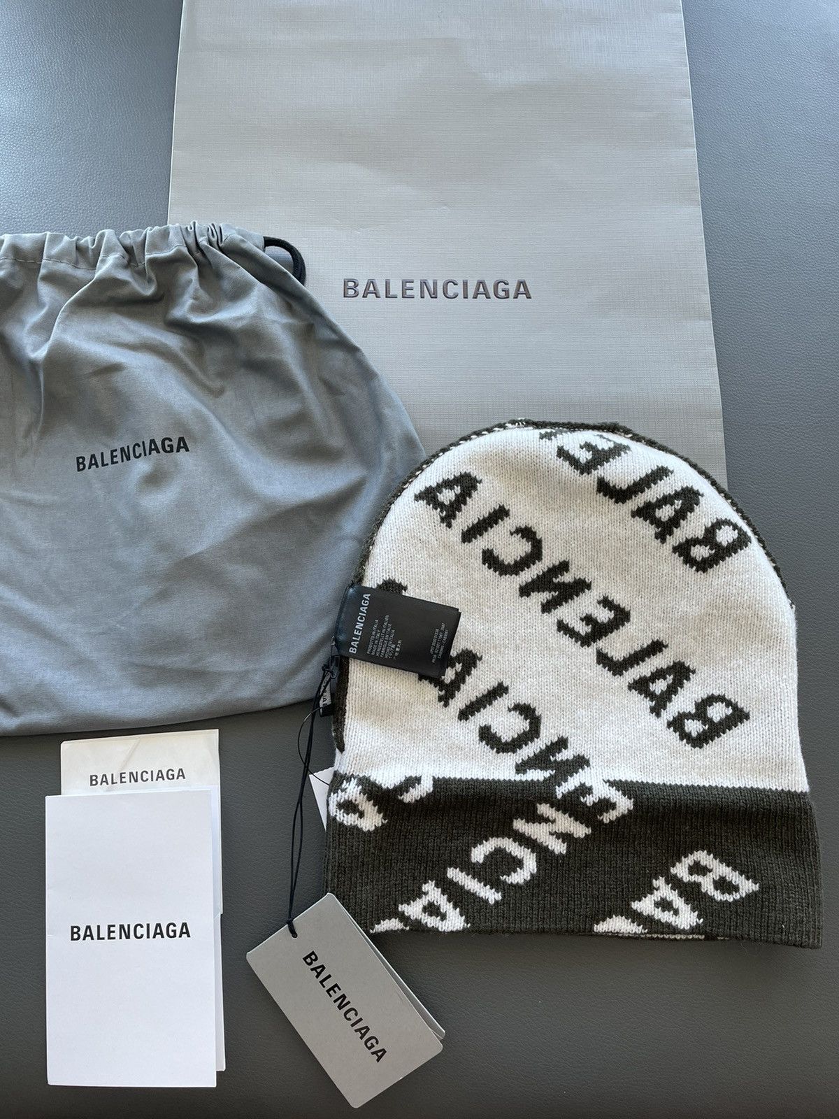 Balenciaga Rare Runway Brand New Limited Edition Balenciaga Logo Hat Size ONE SIZE - 14 Thumbnail