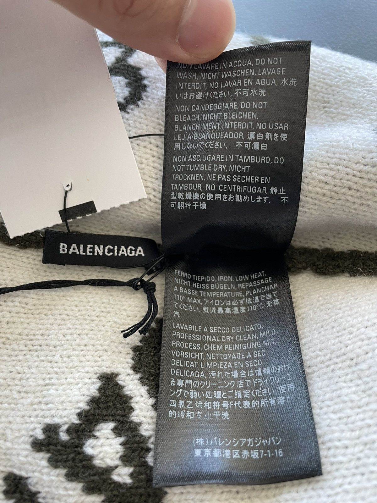 Balenciaga Rare Runway Brand New Limited Edition Balenciaga Logo Hat Size ONE SIZE - 7 Thumbnail