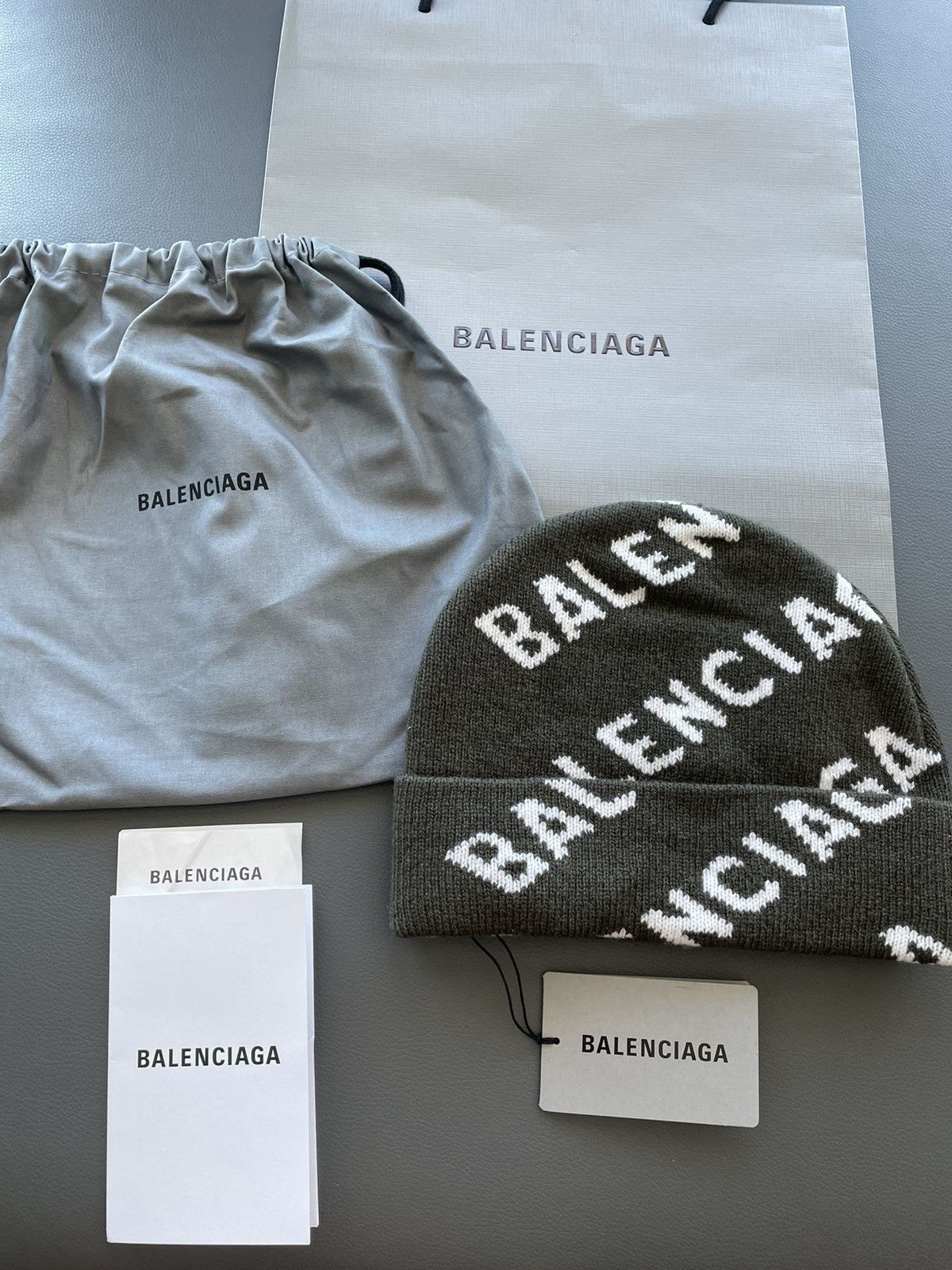 Balenciaga Rare Runway Brand New Limited Edition Balenciaga Logo Hat Size ONE SIZE - 13 Thumbnail
