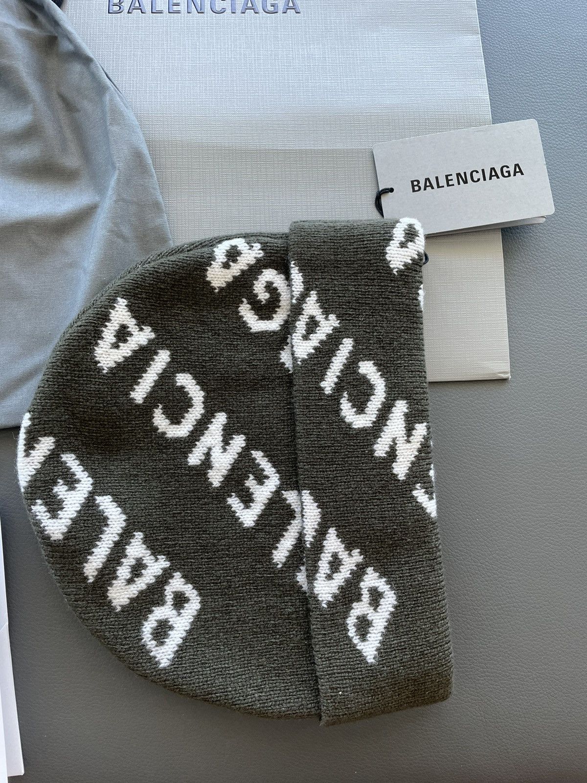 Balenciaga Rare Runway Brand New Limited Edition Balenciaga Logo Hat Size ONE SIZE - 12 Thumbnail