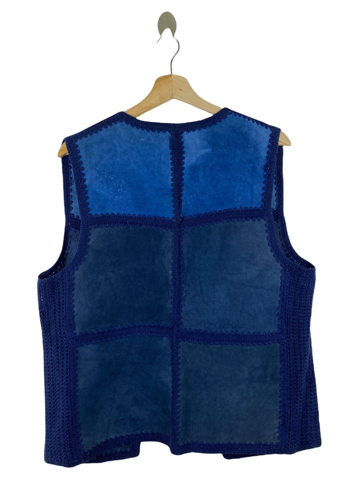 Japanese Brand × Leather × Vintage VINTAGE CUSTOM LEATHER VEST Size US M / EU 48-50 / 2 - 3 Thumbnail