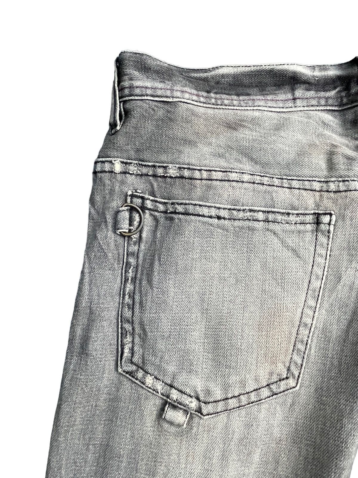 Japanese Brand Japanese Midas Distresed Jeans Size 35" - 12 Thumbnail