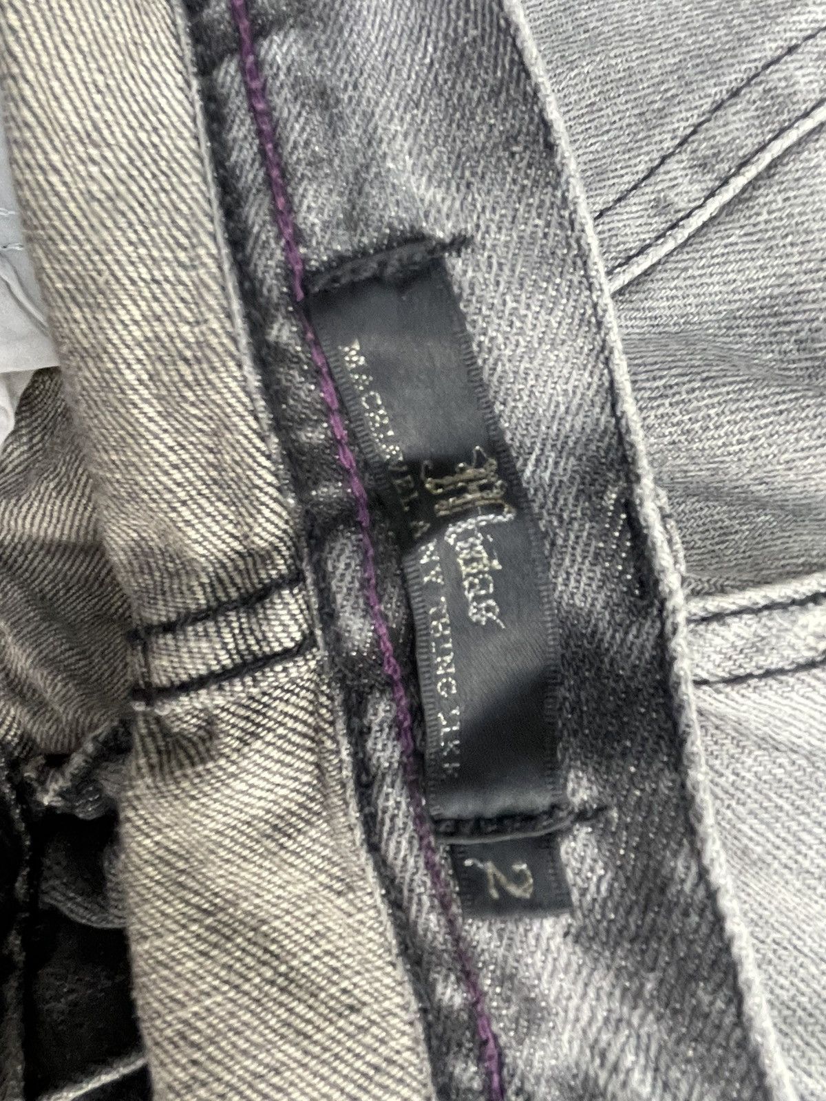 Japanese Brand Japanese Midas Distresed Jeans Size 35" - 14 Thumbnail