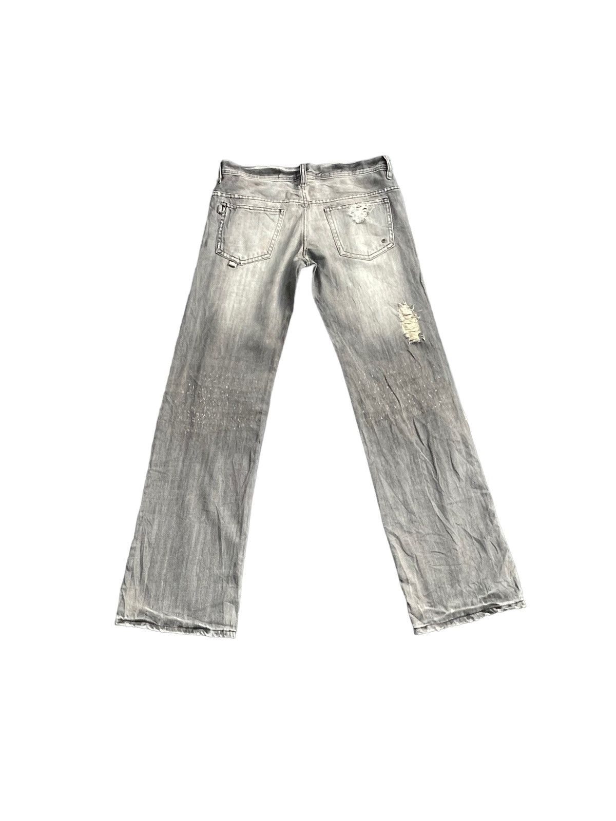 Japanese Brand Japanese Midas Distresed Jeans Size 35" - 8 Thumbnail