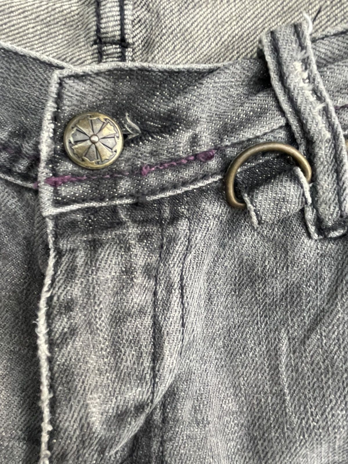 Japanese Brand Japanese Midas Distresed Jeans Size 35" - 15 Thumbnail
