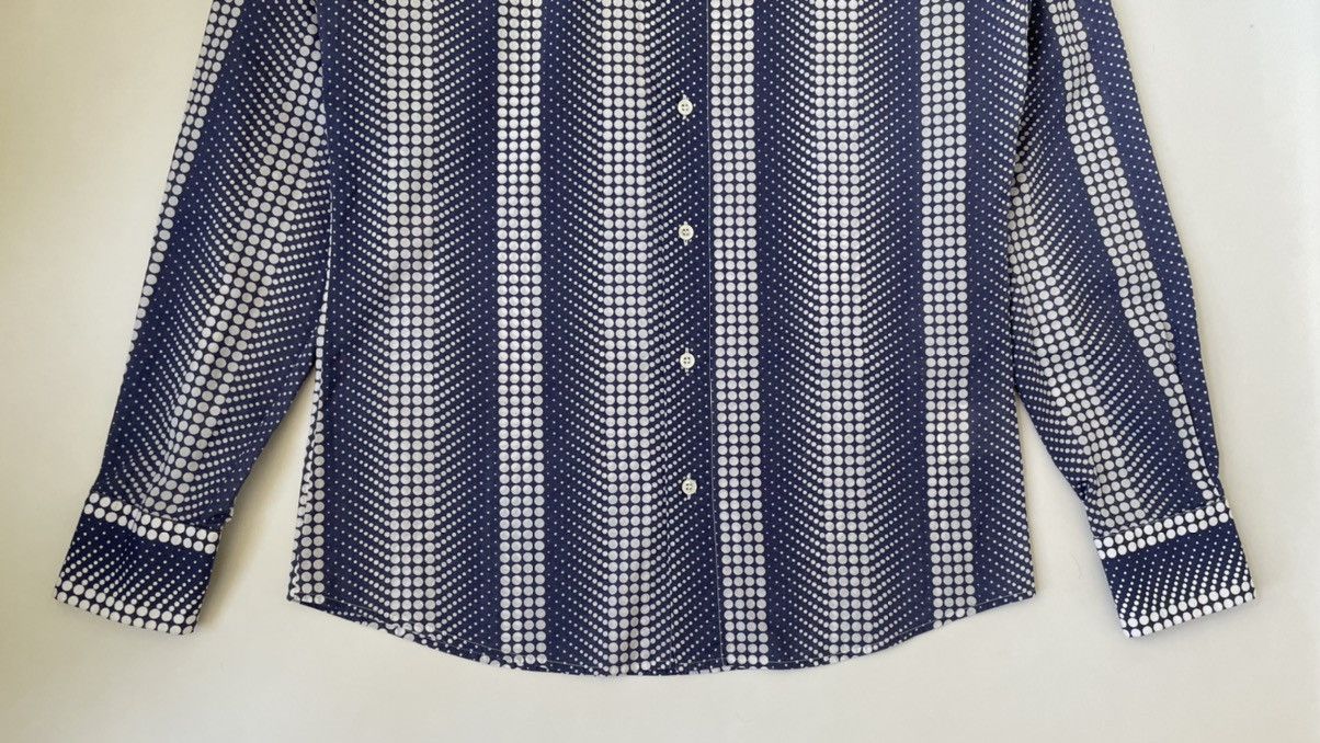 Maison Margiela S/S 07 ‘Circular Illusion’ Print Cotton Shirt Size US M / EU 48-50 / 2 - 5 Thumbnail