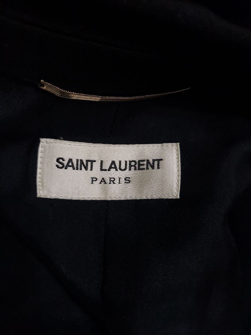 Hedi Slimane × Saint Laurent Paris FW16 Runway Le Smoking Suit Blazer + Pants Size 48R - 4 Thumbnail