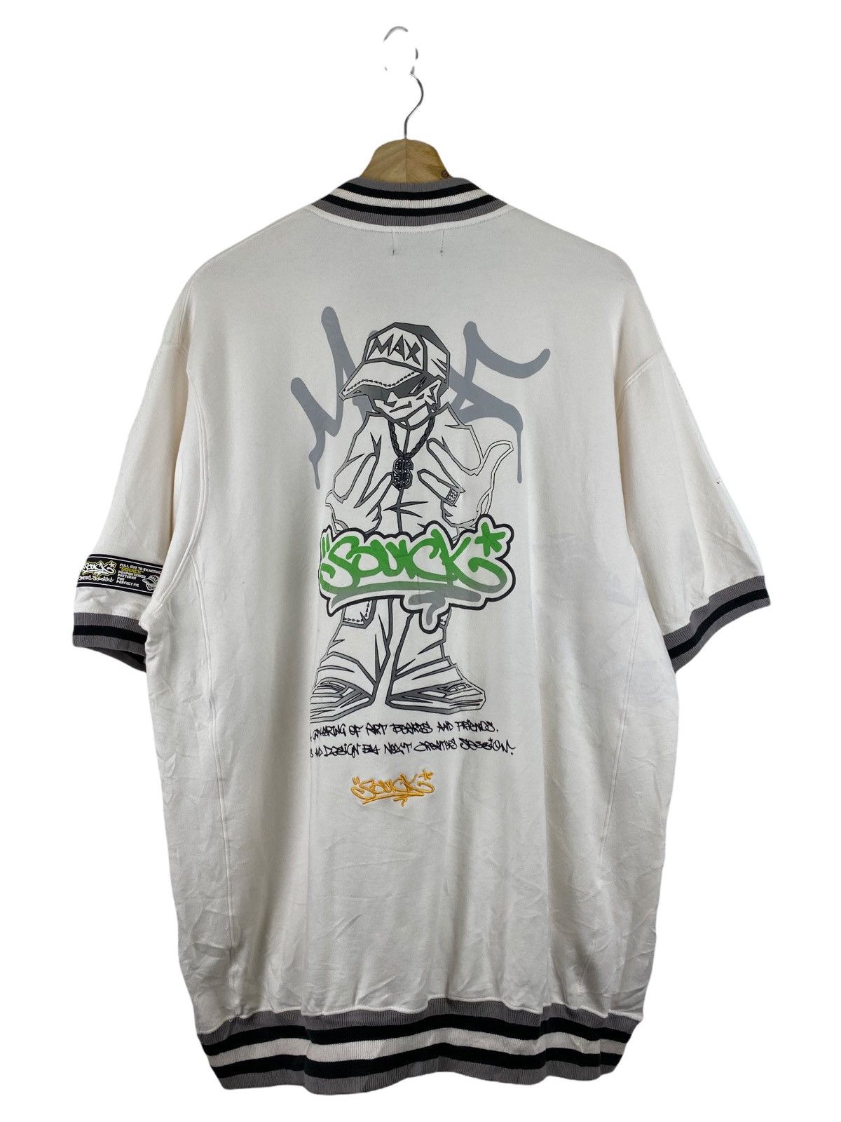Japanese Brand × Tribal Streetwear SOUICK SHORT SLEEVE JACKET ALL EMBROIDERY Size US XL / EU 56 / 4 - 1 Thumbnail
