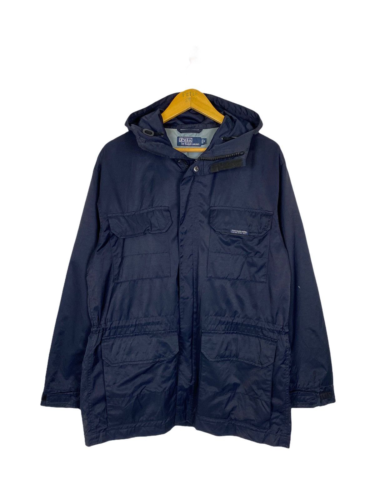 VINTAGE POLO RALPH LAUREN MULTI-POCKET PARKA JACKET