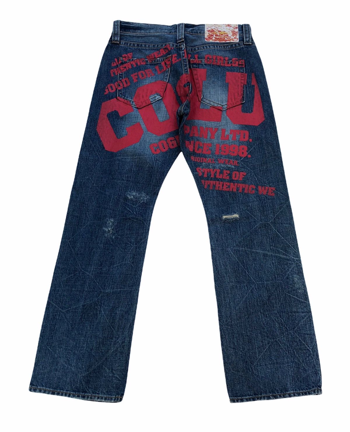 Japanese Brand Japanese Co&Lu Diacock Evisu Jeans Size US 30 / EU 46 - 1 Thumbnail