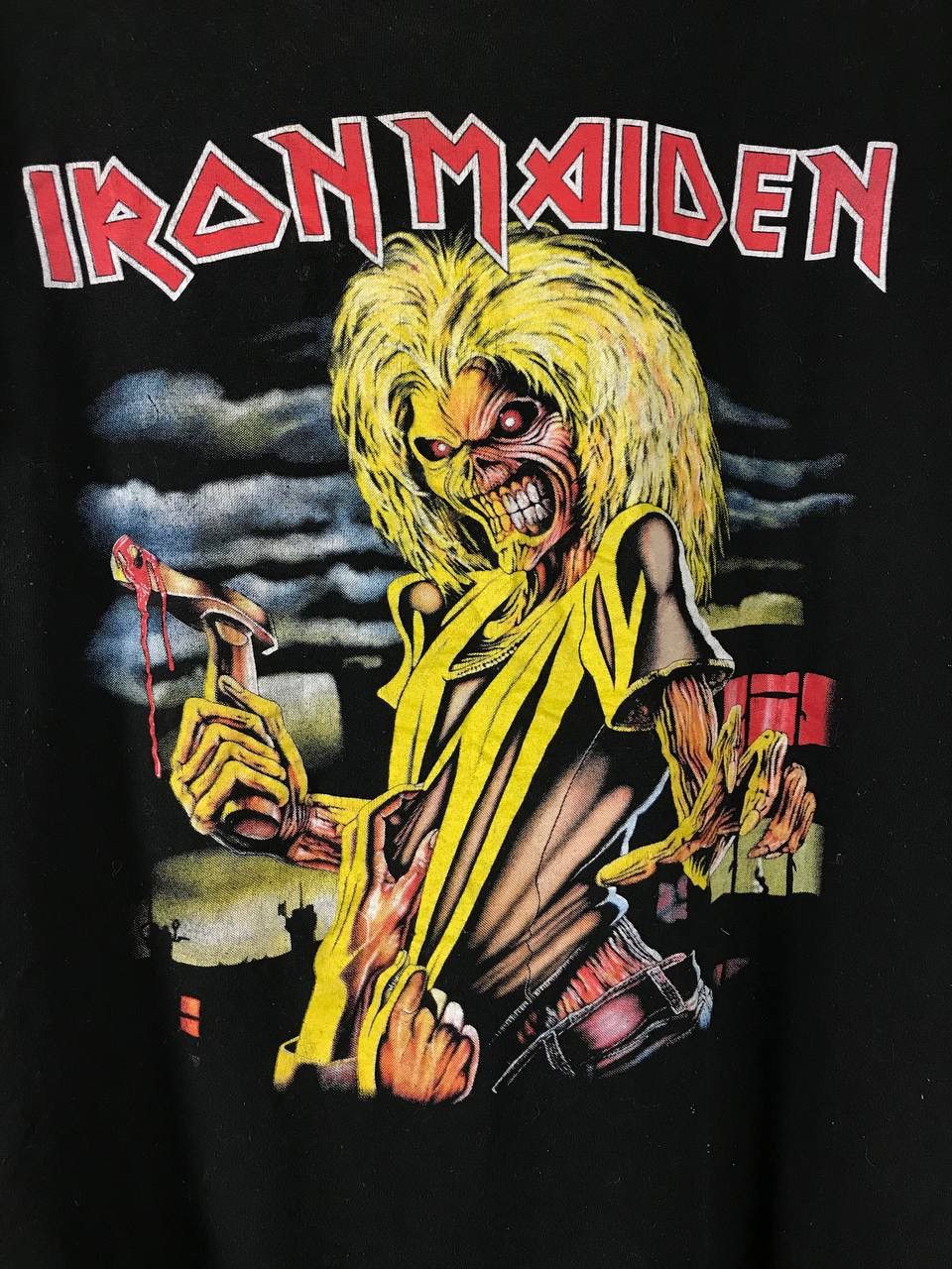 Band Tees Iron Maiden vintage rock band tee Size US L / EU 52-54 / 3 - 3 Thumbnail
