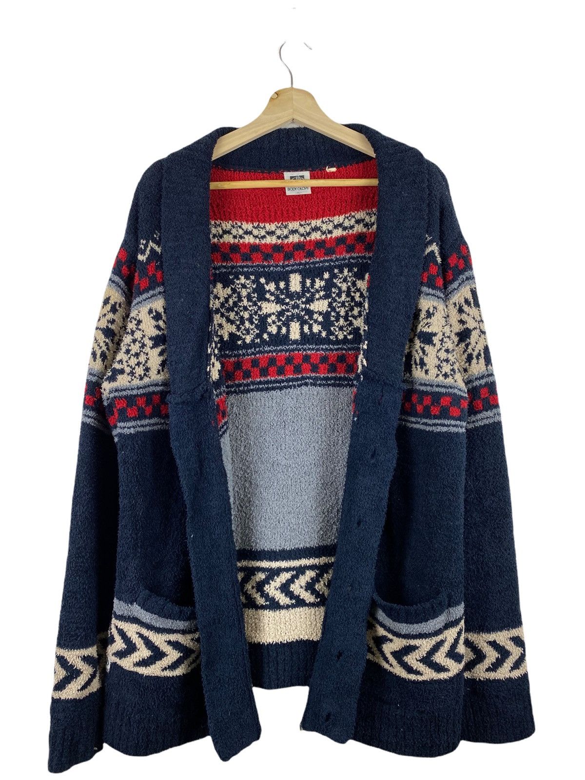 Body Glove × Vintage VINTAGE BODY GLOVE FLEE SWEATER CARDIGAN Size US XL / EU 56 / 4 - 5 Thumbnail