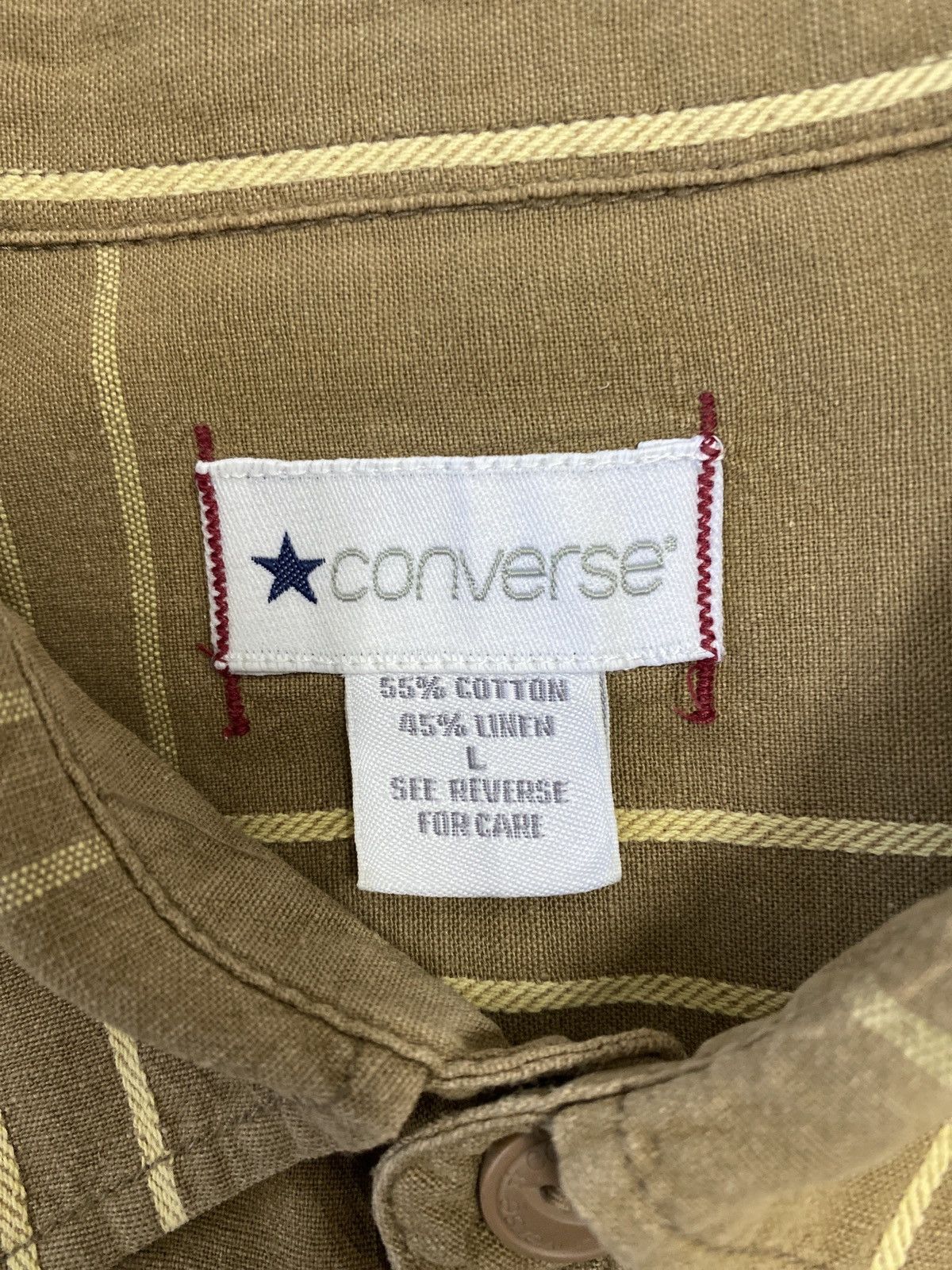 Converse × Vintage VINTAGE CONVERSE BUTTON UP SHIRT Size US L / EU 52-54 / 3 - 4 Thumbnail