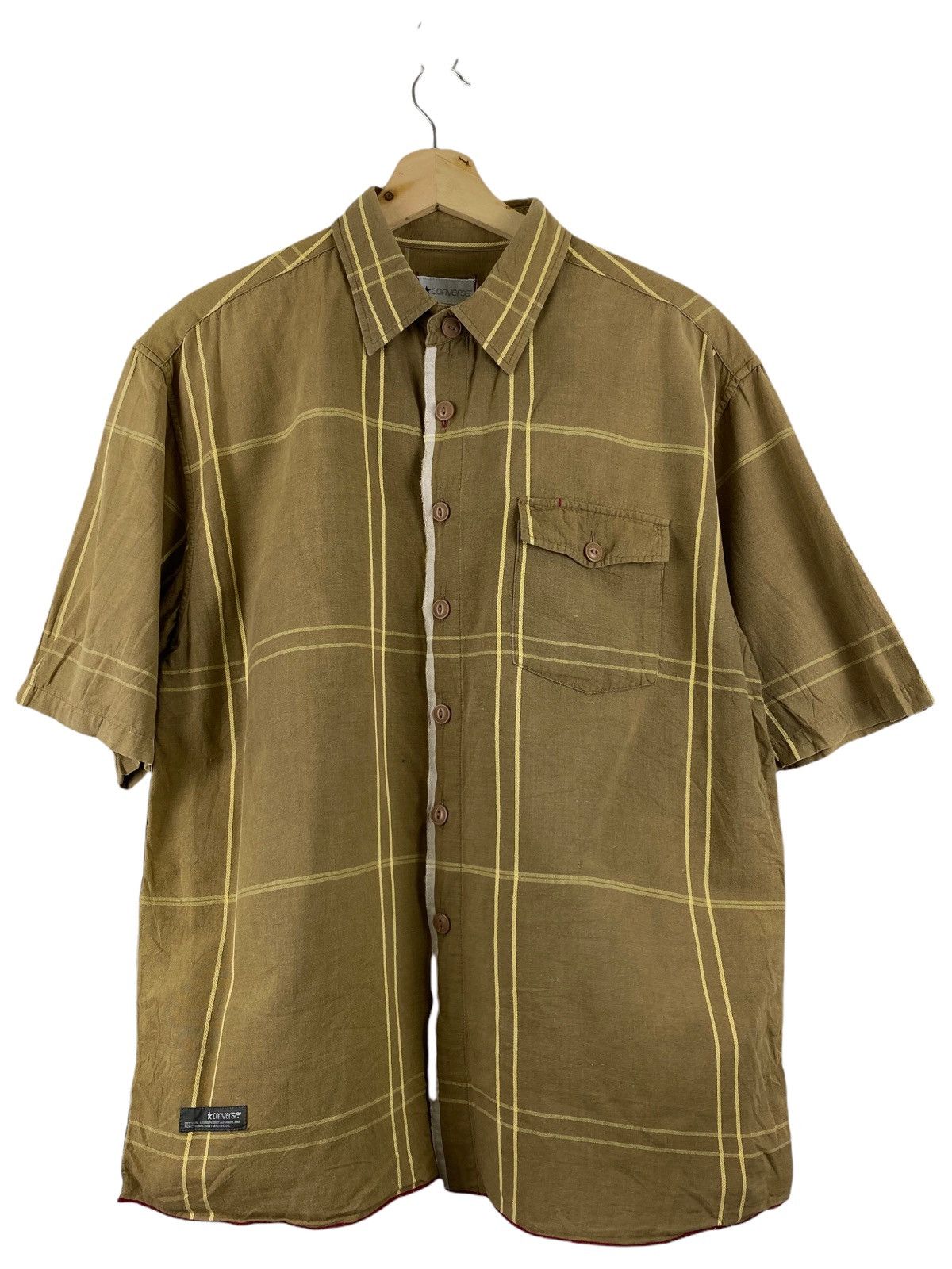 Converse × Vintage VINTAGE CONVERSE BUTTON UP SHIRT Size US L / EU 52-54 / 3 - 1 Thumbnail