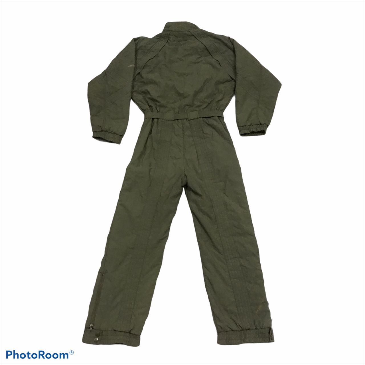 Japanese Brand × Vintage Vintage Military Japanese Army Green Coverall Size US M / EU 48-50 / 2 - 2 Thumbnail