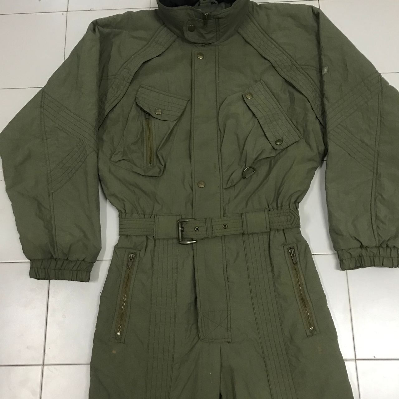 Japanese Brand × Vintage Vintage Military Japanese Army Green Coverall Size US M / EU 48-50 / 2 - 3 Thumbnail