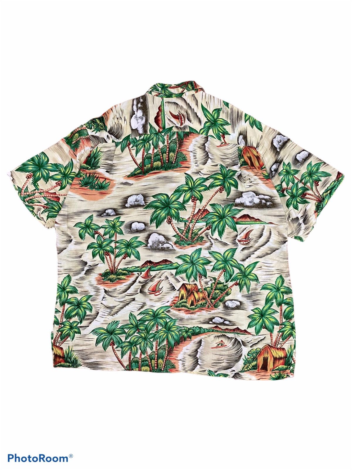 Ocean Current OCEAN CURRENT BUTTON UPS SHIRT NICE HAWAII DESIGN Size US L / EU 52-54 / 3 - 2 Thumbnail