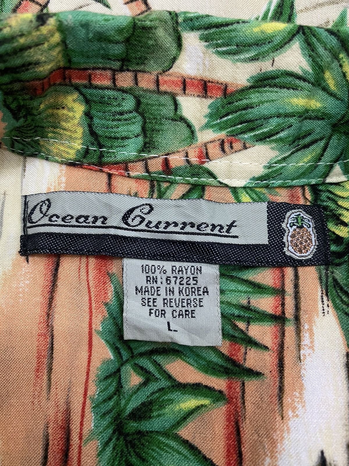 Ocean Current OCEAN CURRENT BUTTON UPS SHIRT NICE HAWAII DESIGN Size US L / EU 52-54 / 3 - 5 Thumbnail