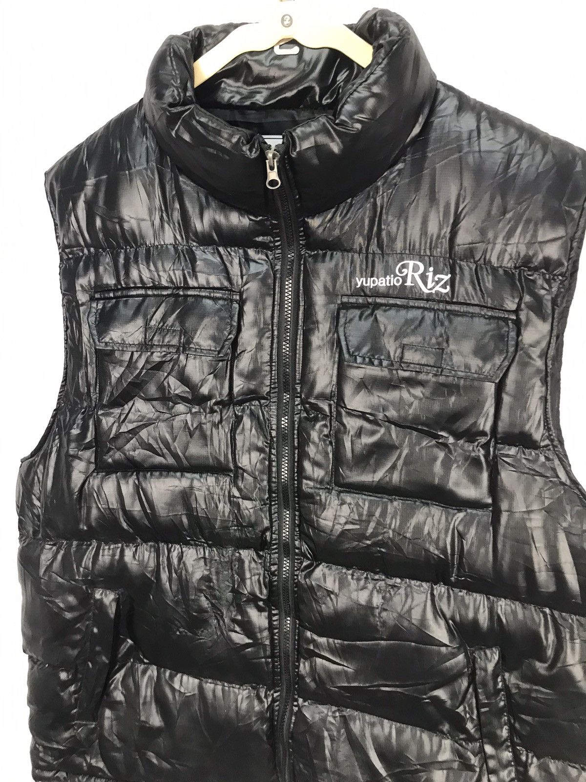 Japanese Brand × Other Apex win sleeveless down puffer zipper jacket Size US XL / EU 56 / 4 - 6 Thumbnail