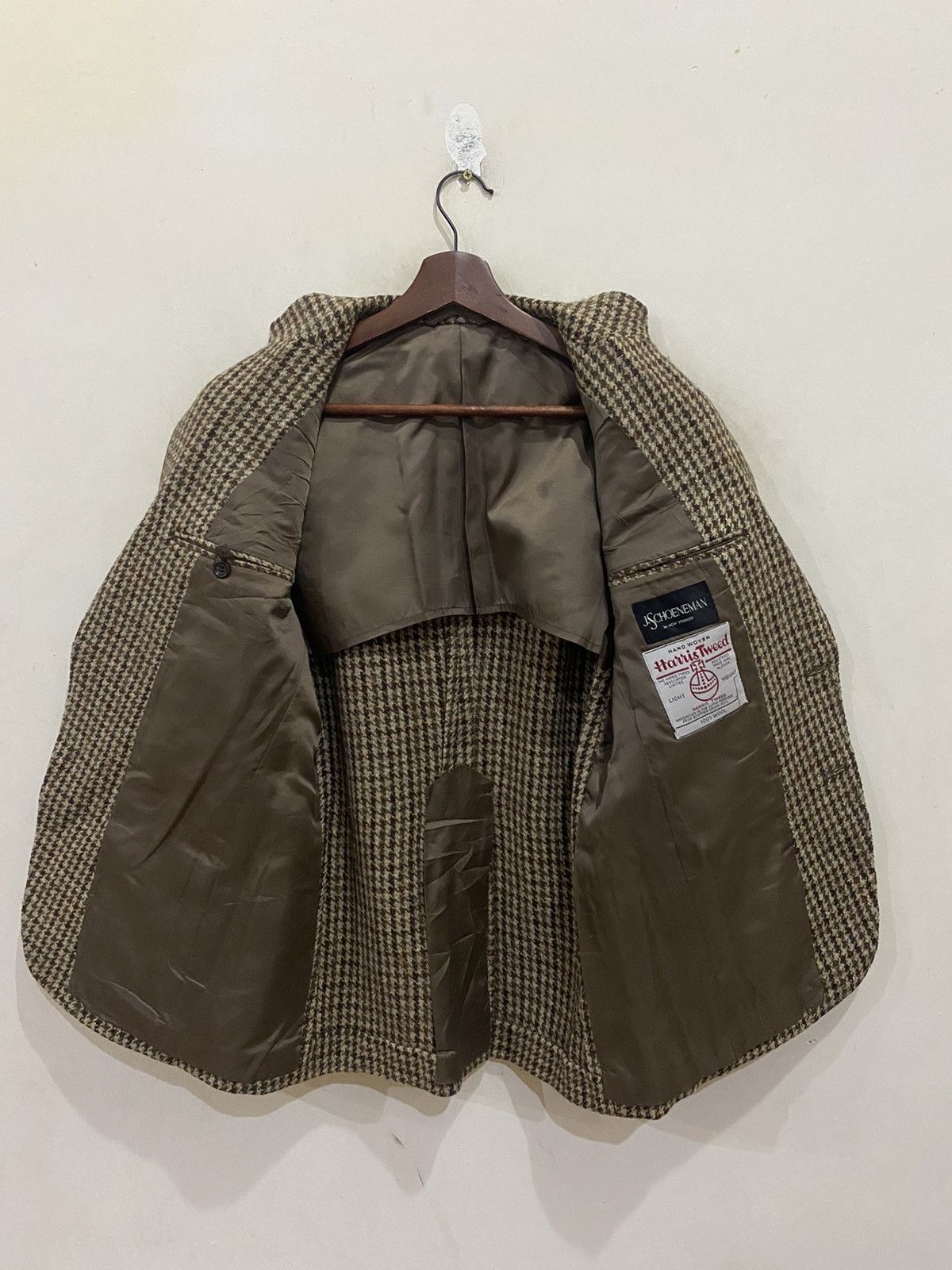 Harris Tweed J.SCHOENEMAN by NEW YORKER x HARRIS TWEED WOOL JACKET Size US M / EU 48-50 / 2 - 5 Thumbnail