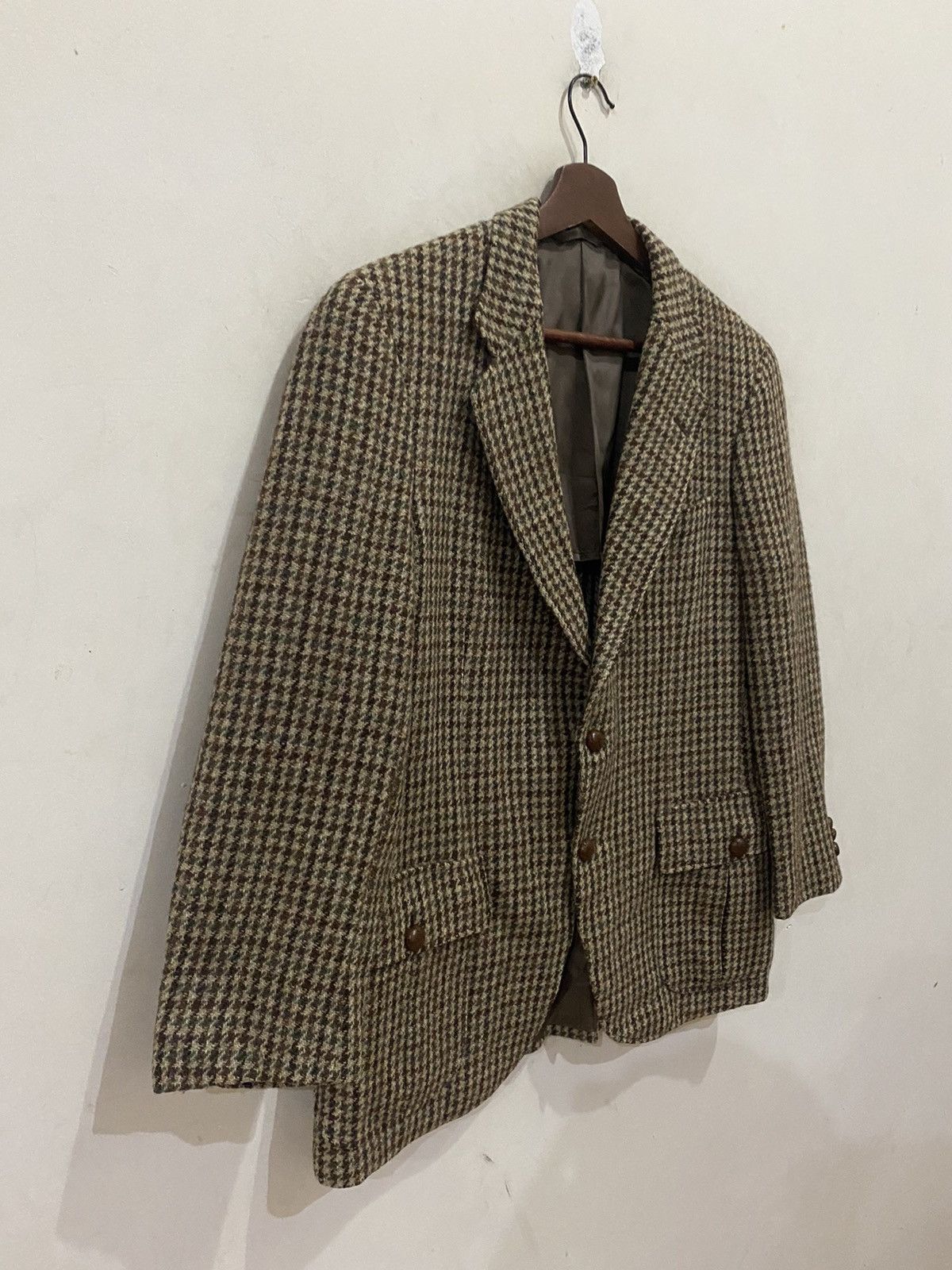 Harris Tweed J.SCHOENEMAN by NEW YORKER x HARRIS TWEED WOOL JACKET Size US M / EU 48-50 / 2 - 3 Thumbnail