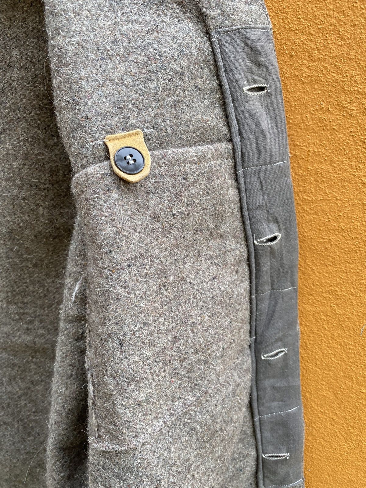 Japanese Brand × Other Full Button Wool Casual Jacket by Veb Plastex Delitzsch Size US M / EU 48-50 / 2 - 8 Thumbnail