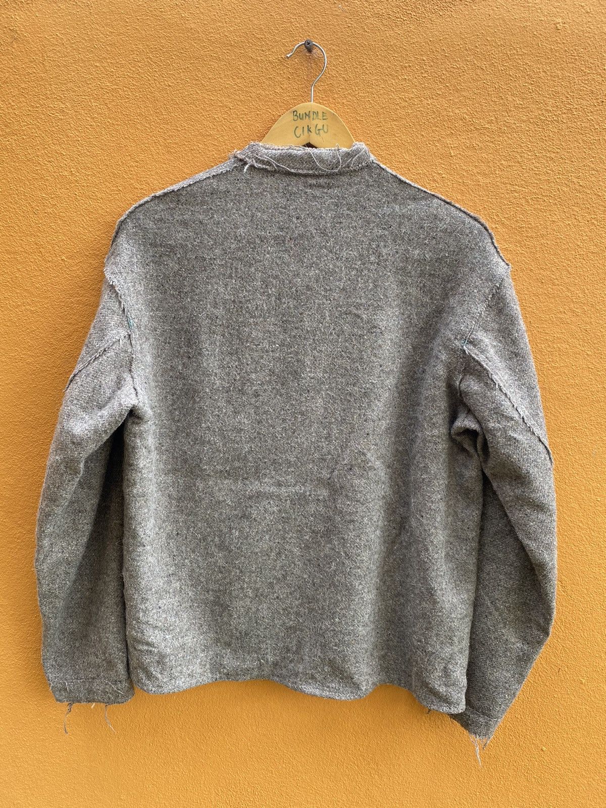 Japanese Brand × Other Full Button Wool Casual Jacket by Veb Plastex Delitzsch Size US M / EU 48-50 / 2 - 2 Thumbnail