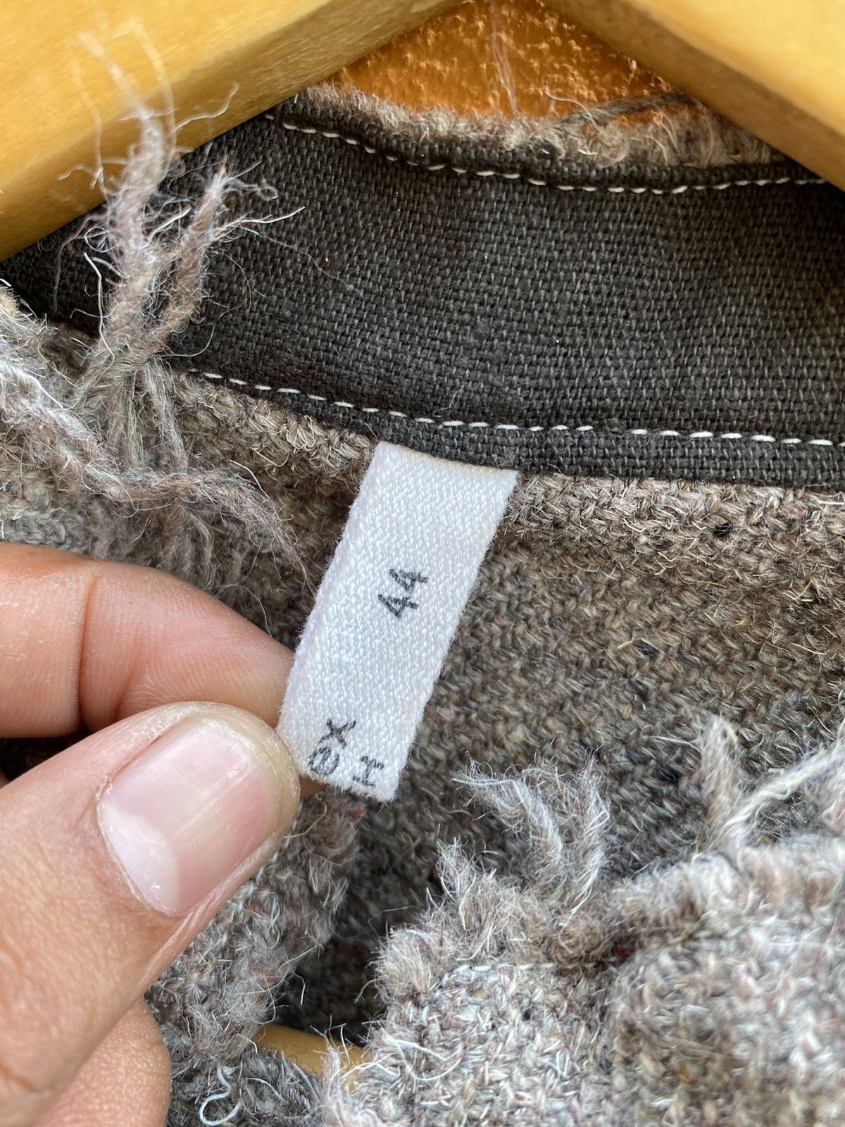 Japanese Brand × Other Full Button Wool Casual Jacket by Veb Plastex Delitzsch Size US M / EU 48-50 / 2 - 5 Thumbnail