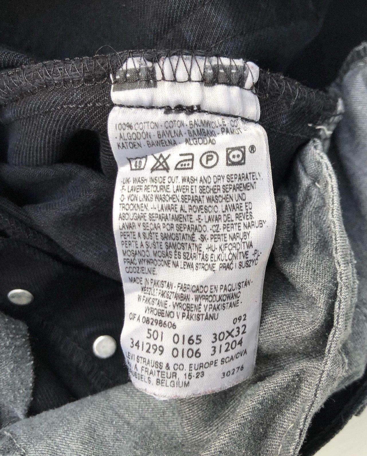 Levi's Made & Crafted 🔥Natural Faded Vintage Levi’s 501 Jeans Size US 29 - 10 Thumbnail