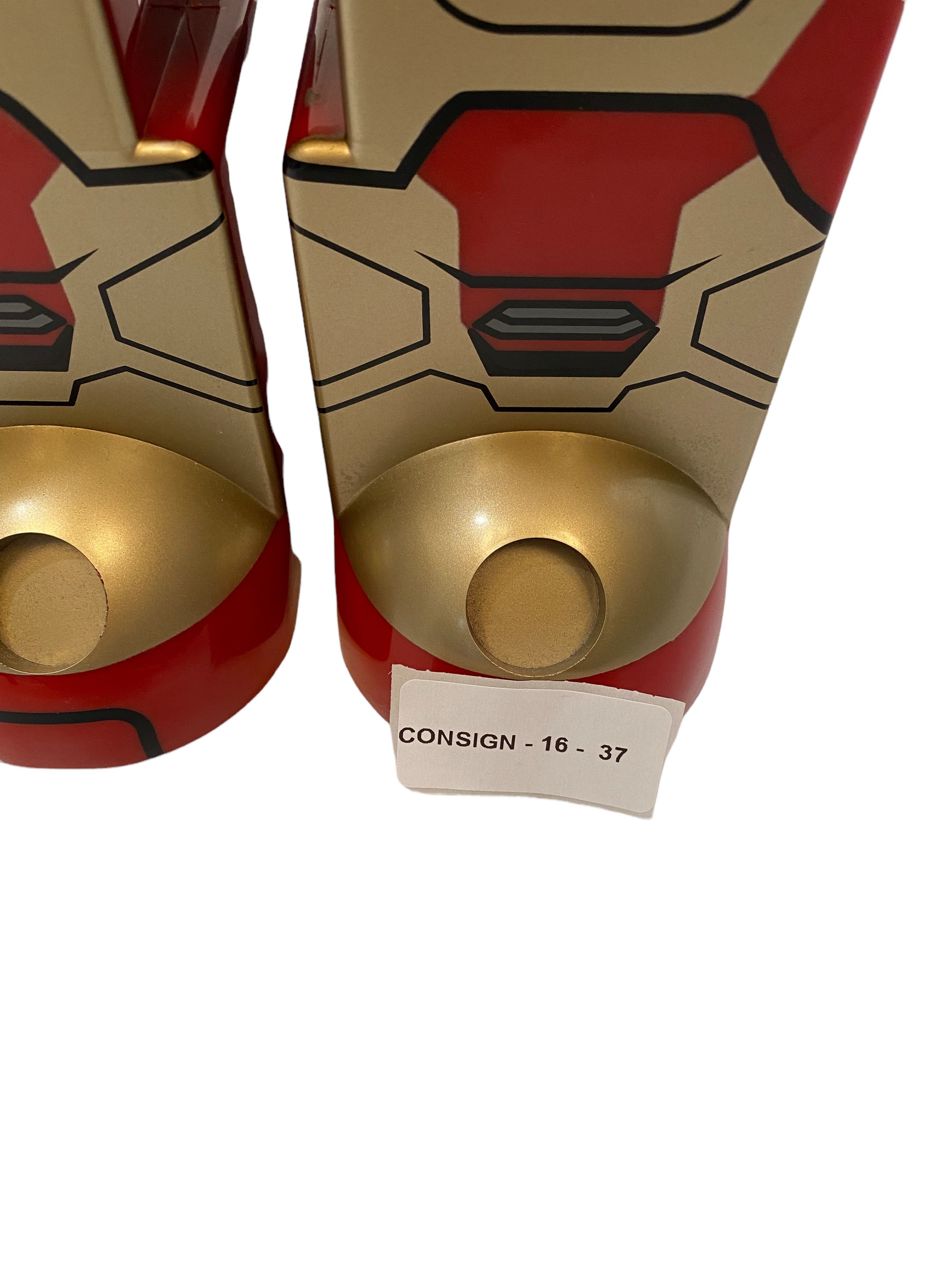 Marvel Comics × Medicom Toy Iron Man 3 Mark XLII 42 1000% Bearbrick Figure Size ONE SIZE - 9 Thumbnail