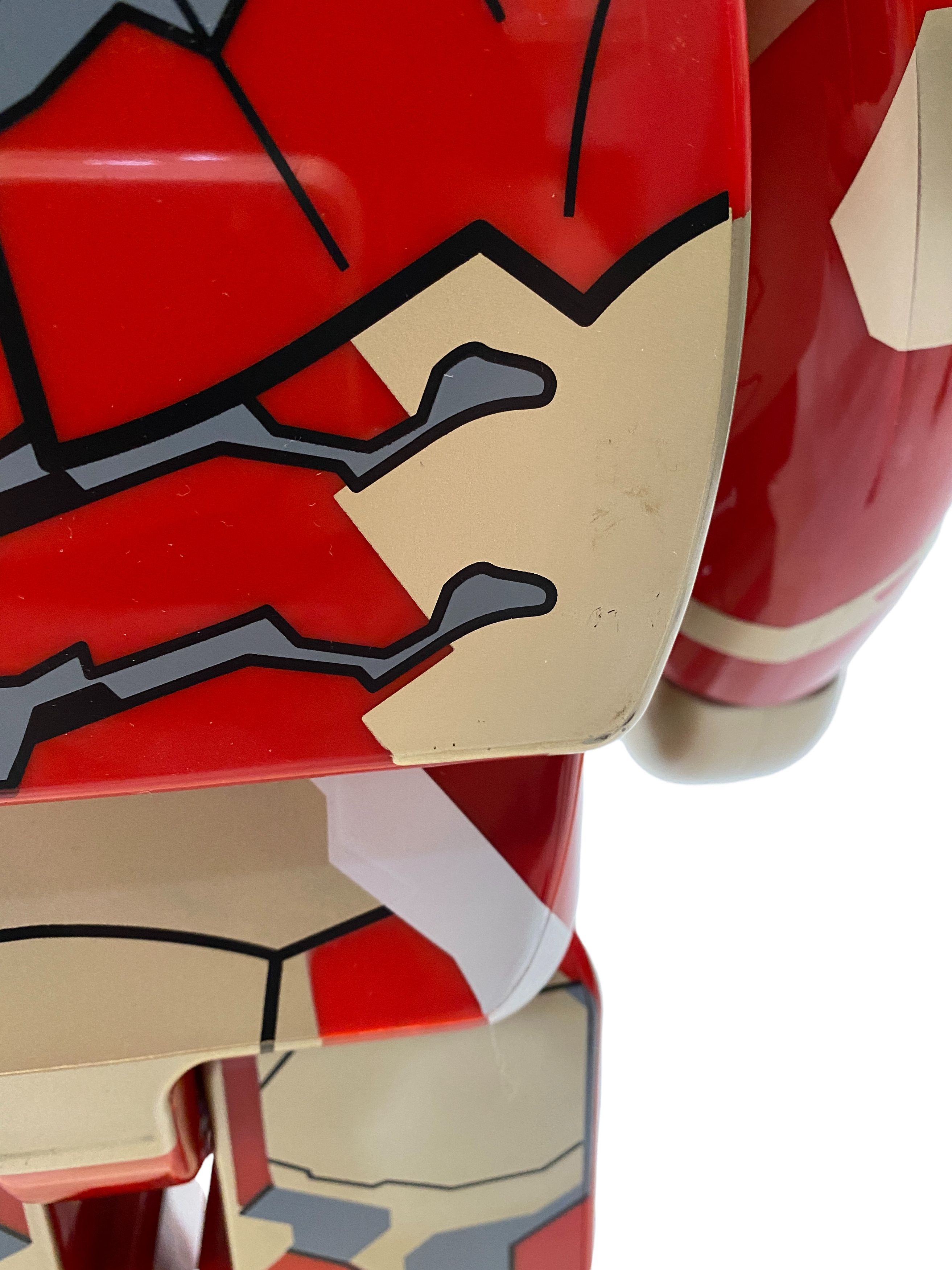 Marvel Comics × Medicom Toy Iron Man 3 Mark XLII 42 1000% Bearbrick Figure Size ONE SIZE - 6 Thumbnail