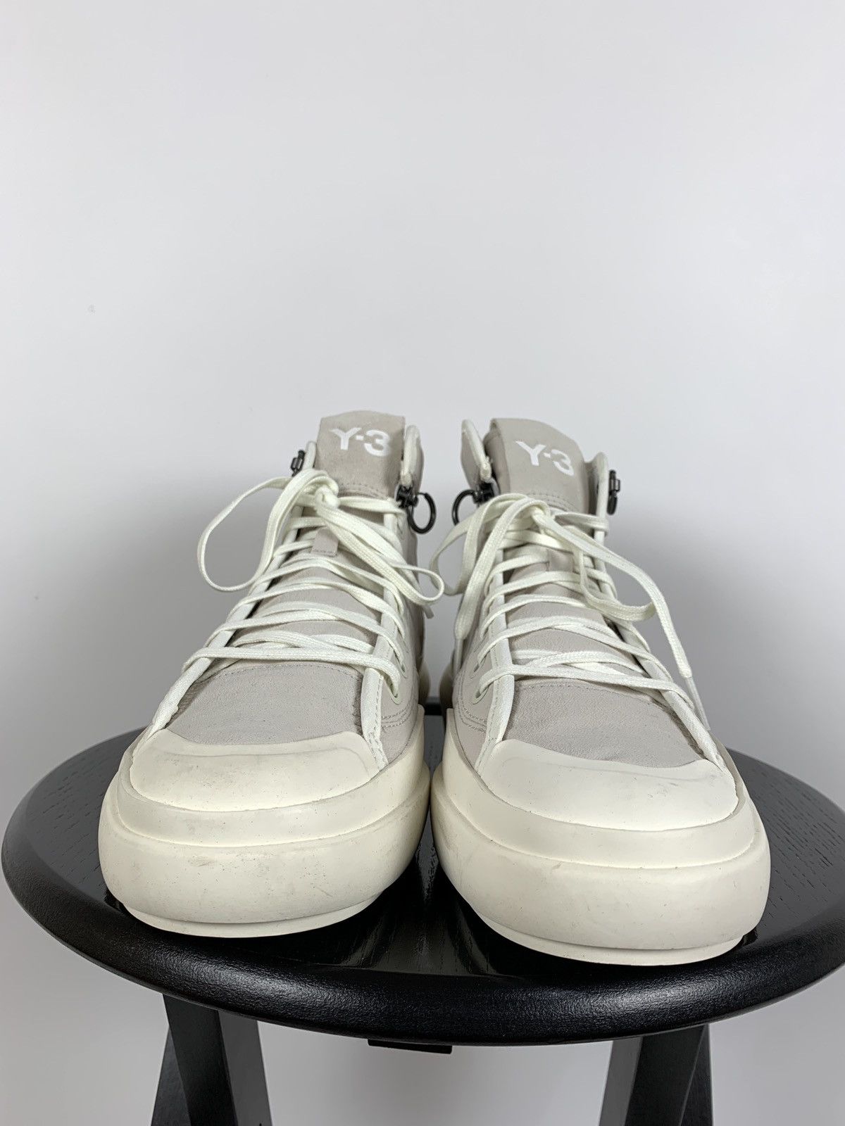 Adidas Adidas x Yohji Yamamoto Y-3 Ajatu Court High Bliss Sneakers Size US 8 / EU 41 - 8 Thumbnail