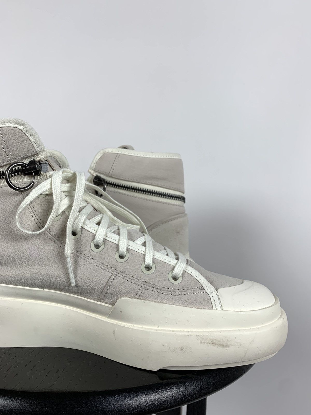 Adidas Adidas x Yohji Yamamoto Y-3 Ajatu Court High Bliss Sneakers Size US 8 / EU 41 - 10 Thumbnail