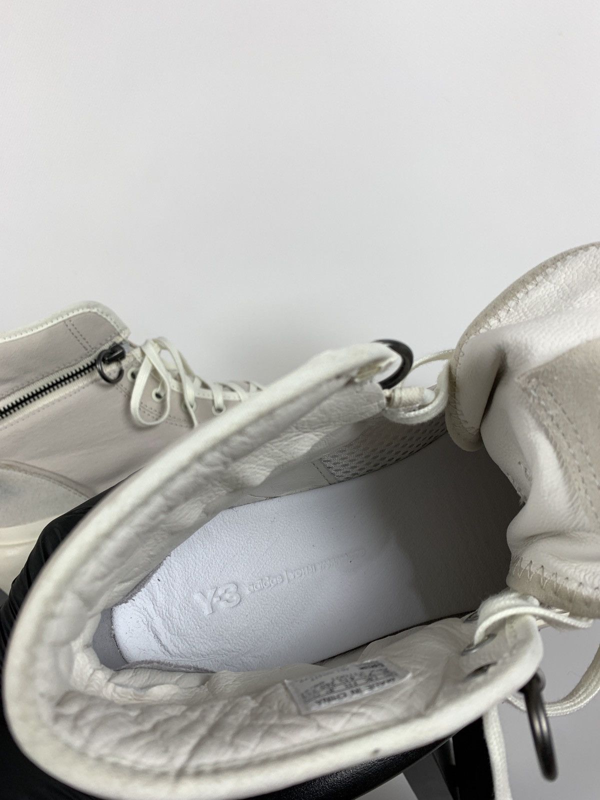 Adidas Adidas x Yohji Yamamoto Y-3 Ajatu Court High Bliss Sneakers Size US 8 / EU 41 - 21 Thumbnail