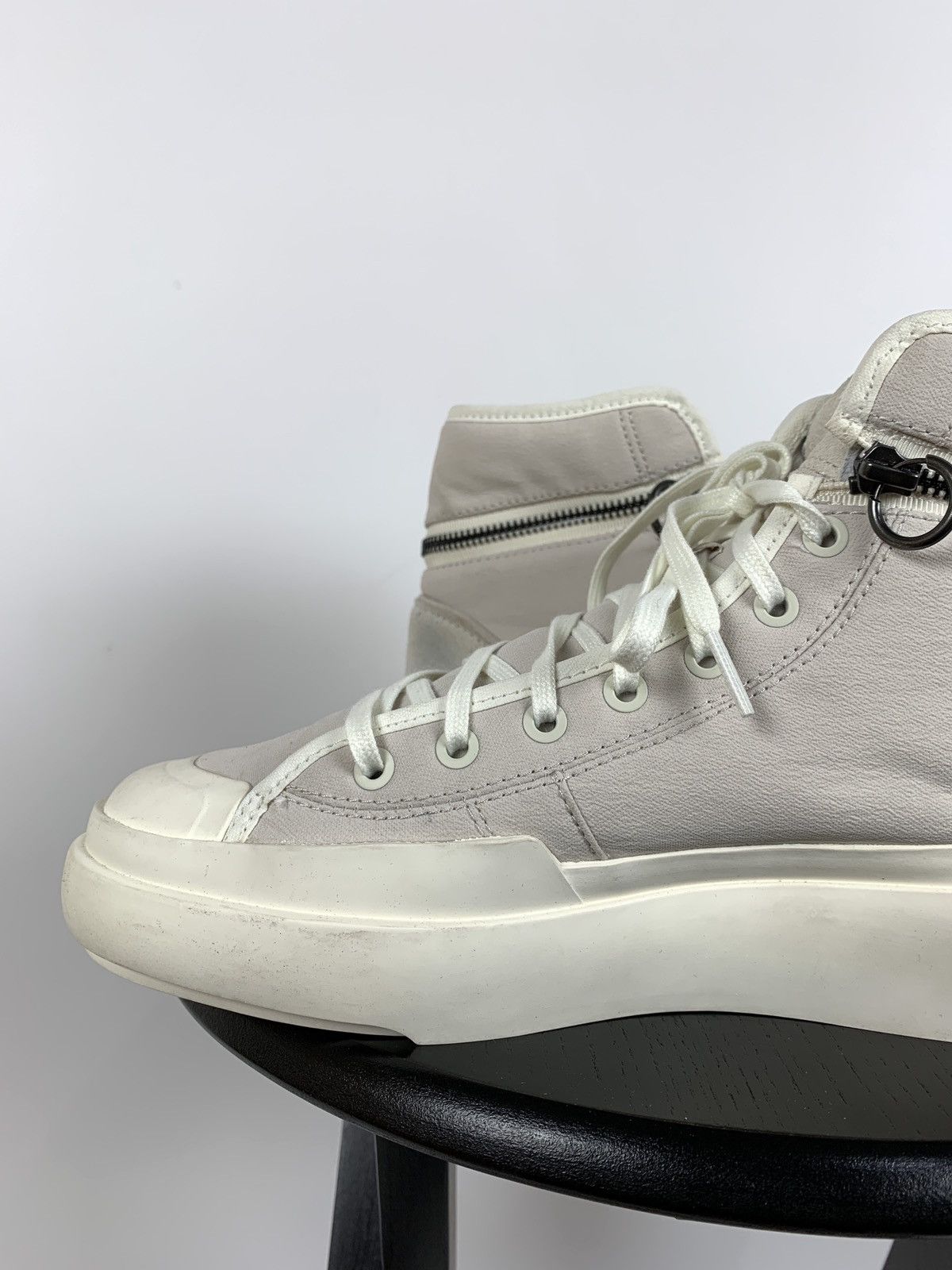Adidas Adidas x Yohji Yamamoto Y-3 Ajatu Court High Bliss Sneakers Size US 8 / EU 41 - 18 Thumbnail