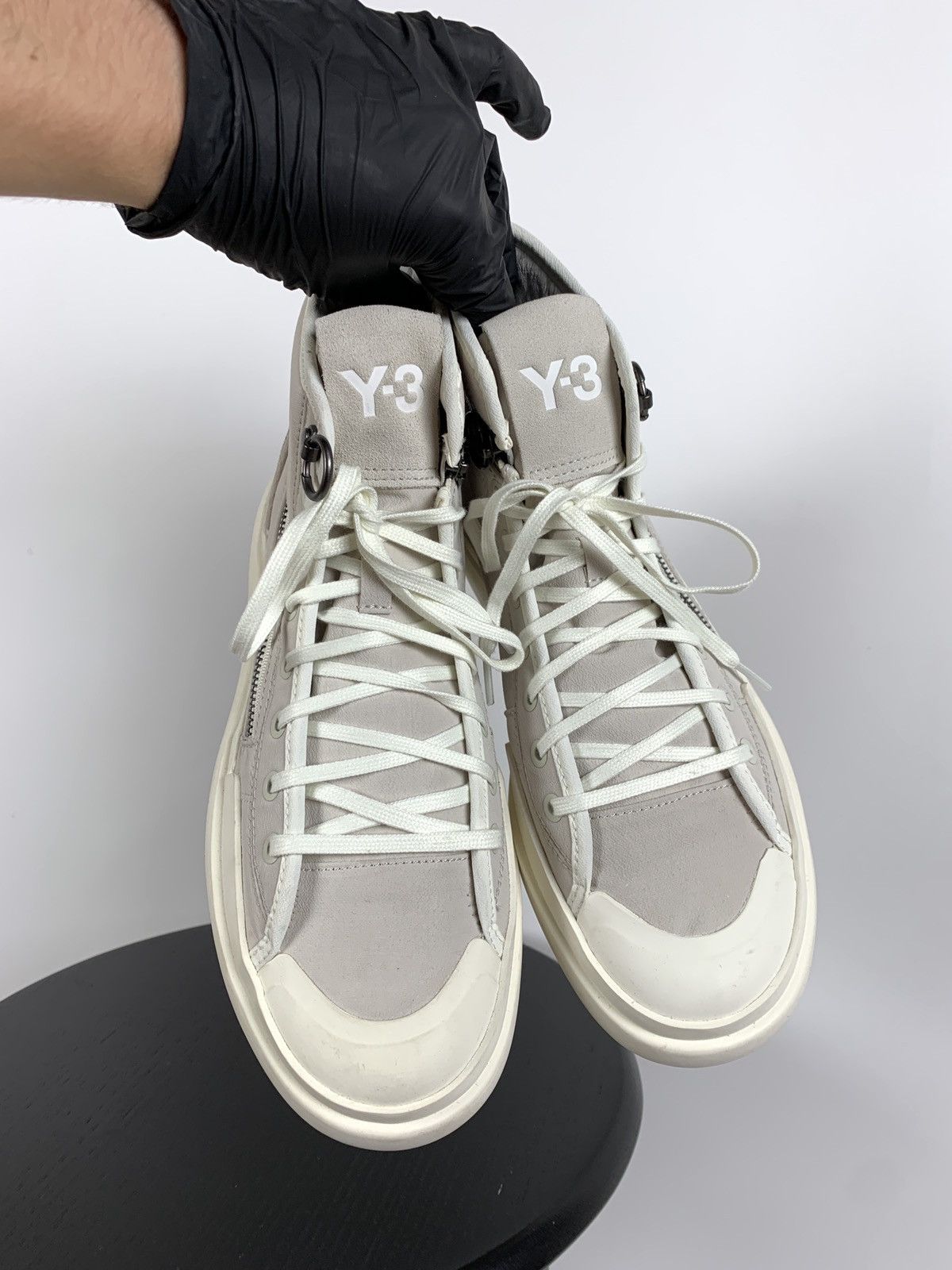 Adidas Adidas x Yohji Yamamoto Y-3 Ajatu Court High Bliss Sneakers Size US 8 / EU 41 - 2 Thumbnail