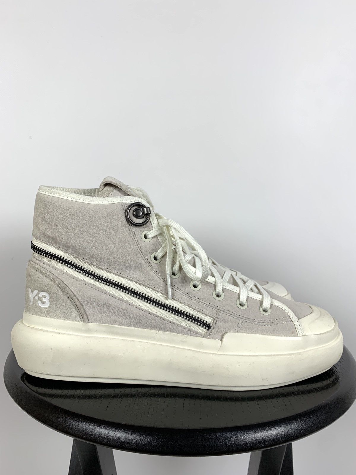 Adidas Adidas x Yohji Yamamoto Y-3 Ajatu Court High Bliss Sneakers Size US 8 / EU 41 - 1 Thumbnail