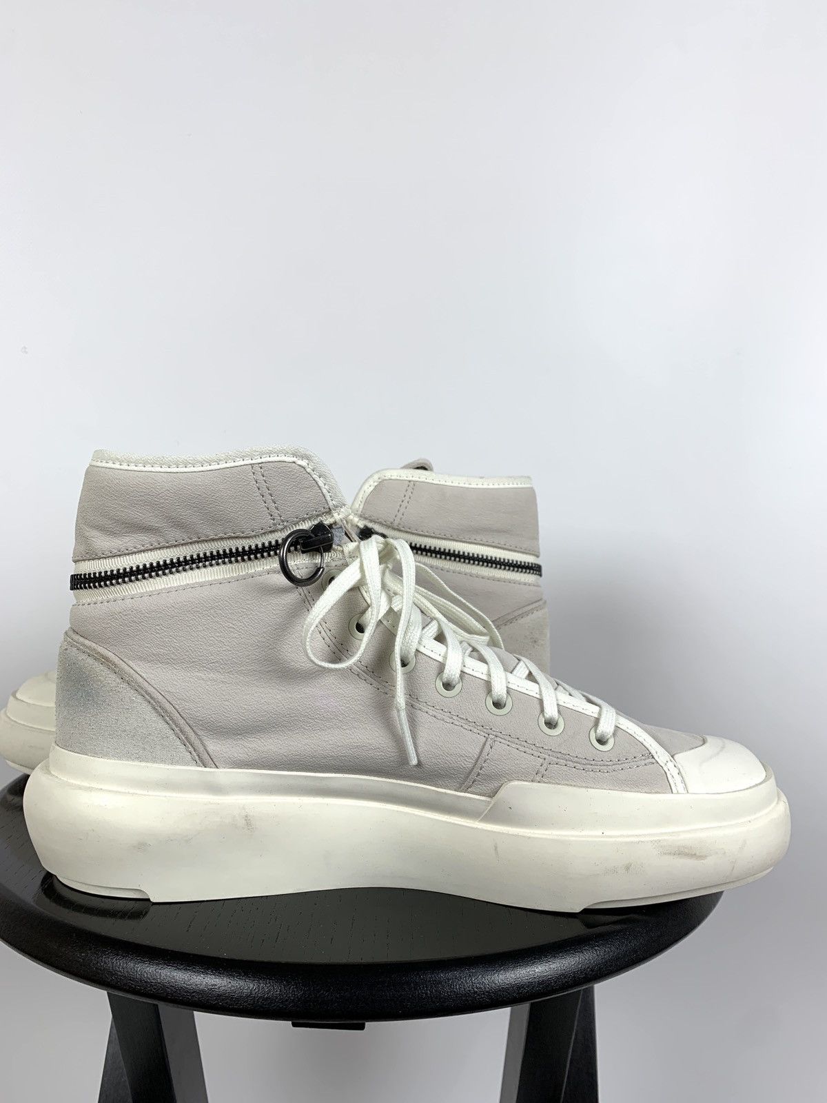 Adidas Adidas x Yohji Yamamoto Y-3 Ajatu Court High Bliss Sneakers Size US 8 / EU 41 - 6 Thumbnail