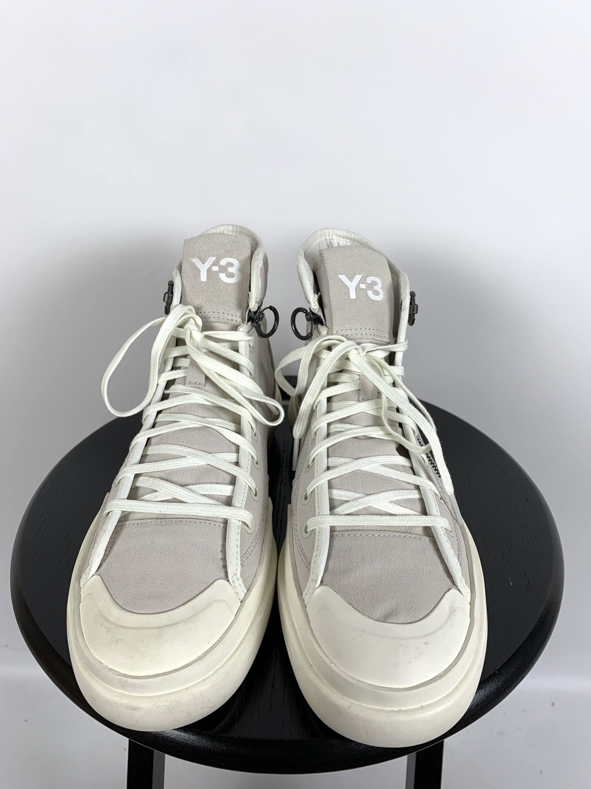 Adidas Adidas x Yohji Yamamoto Y-3 Ajatu Court High Bliss Sneakers Size US 8 / EU 41 - 7 Thumbnail
