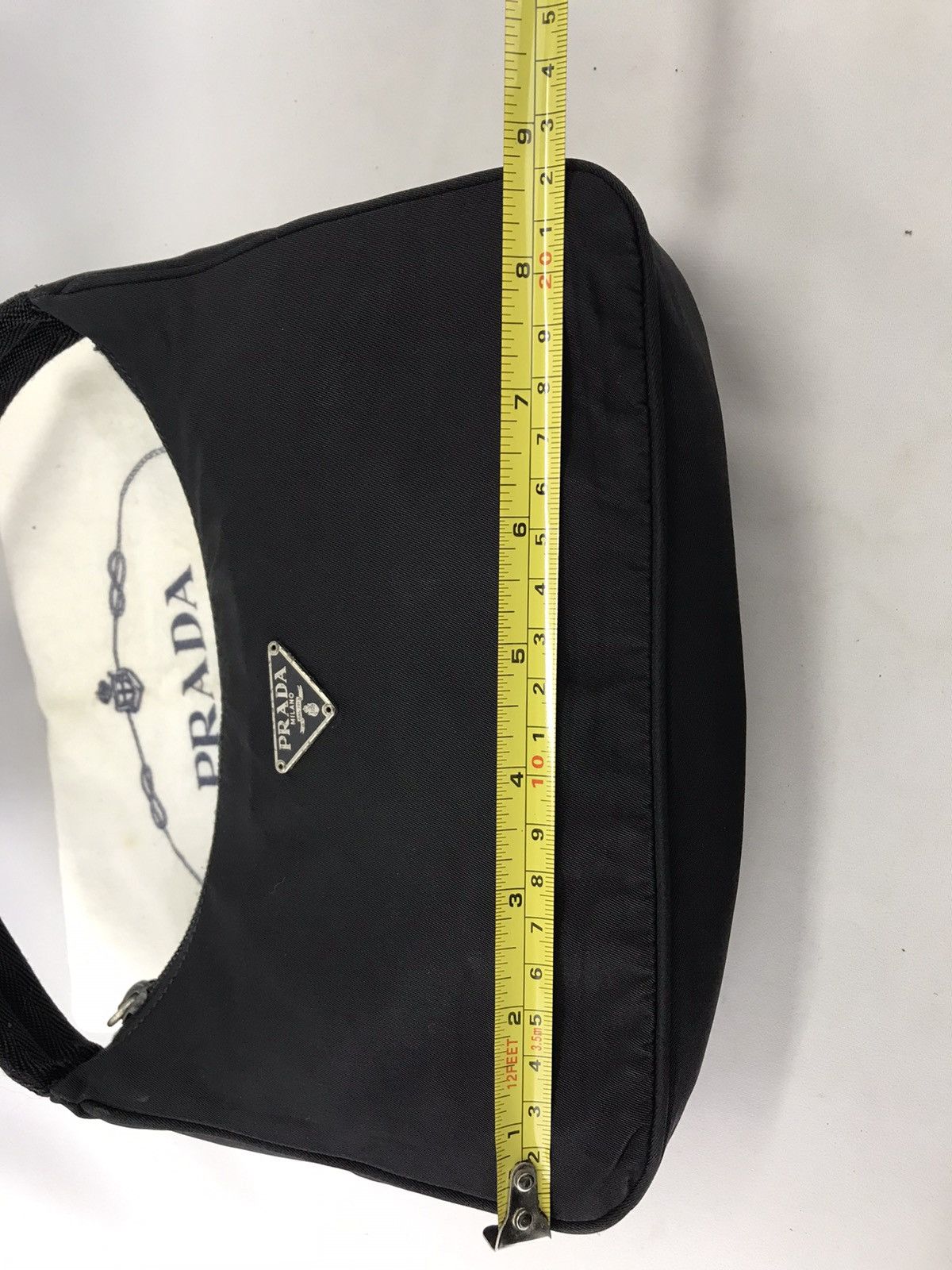 Prada 🔥Hot item🔥Auth Vintage Prada Nylon Hobo Black Size ONE SIZE - 23 Thumbnail