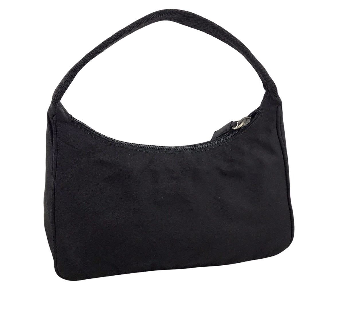 Prada 🔥Hot item🔥Auth Vintage Prada Nylon Hobo Black Size ONE SIZE - 2 Thumbnail