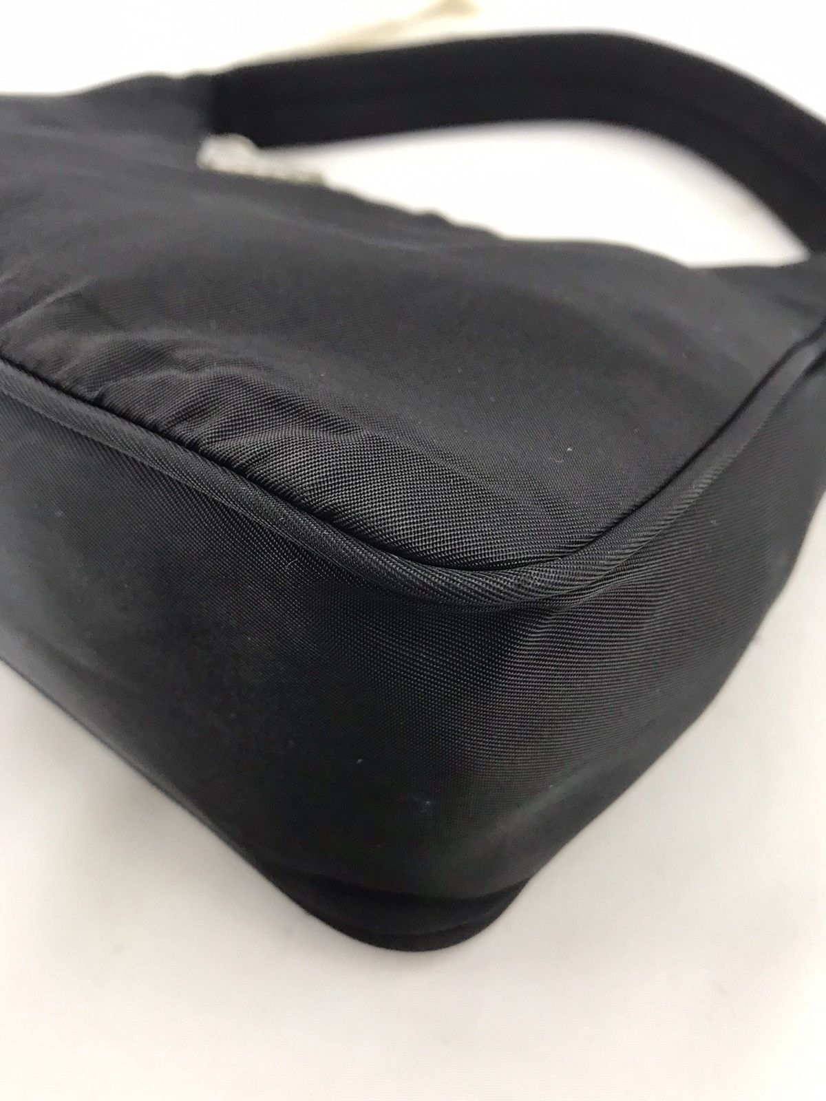 Prada 🔥Hot item🔥Auth Vintage Prada Nylon Hobo Black Size ONE SIZE - 15 Thumbnail